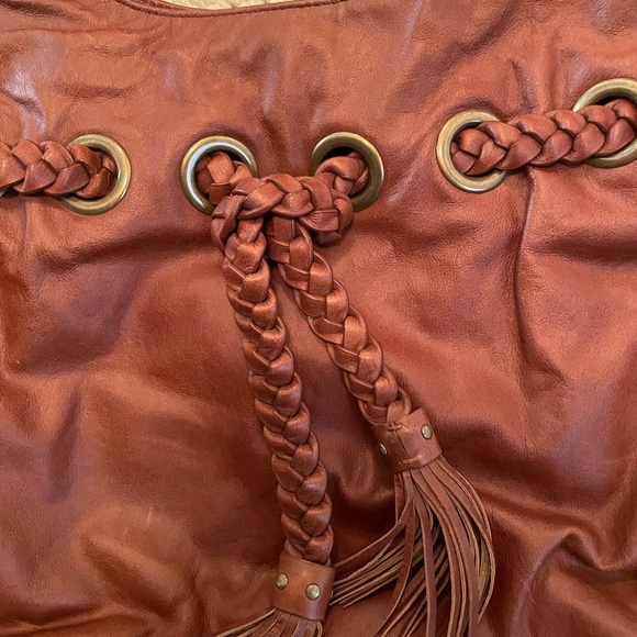 KOOBA Carla Brown Leather Hobo Bag. EUC!! - Picture 4 of 10